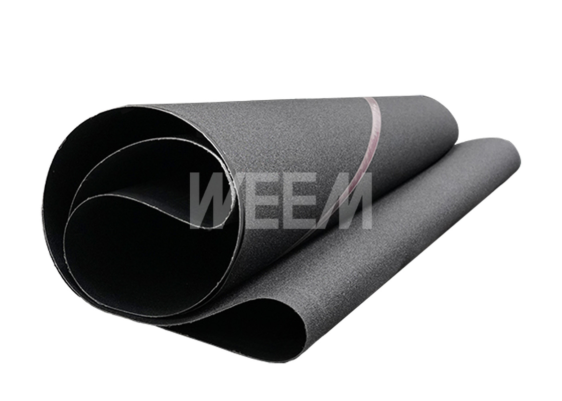 WEEM 1126 Thắt lưng chà nhám rộng bằng silicon carbide Polyester / Đóng phủ cho hạt MDF Borad