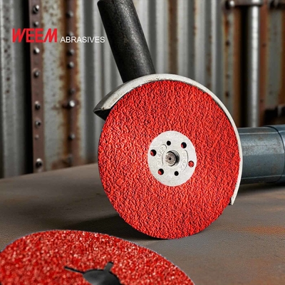 Grit P16-120 Đĩa nhựa nhám bằng nhựa phủ kín 5 